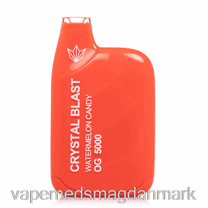 Vape Juice Crystal Blast Og5000 Engangsvandmelon Slik